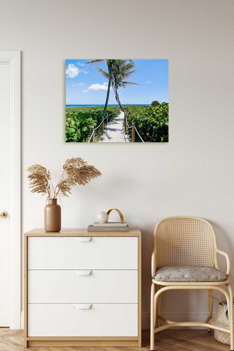 Entering Paradise on Acrylic Glass Wall Art - Cosas y Punto