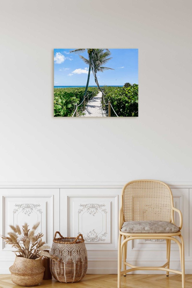 Entering Paradise on Acrylic Glass Wall Art - Cosas y Punto