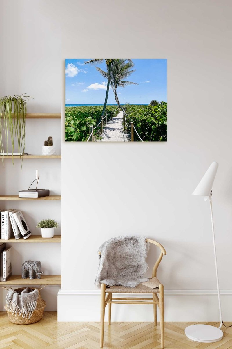 Entering Paradise on Acrylic Glass Wall Art - Cosas y Punto