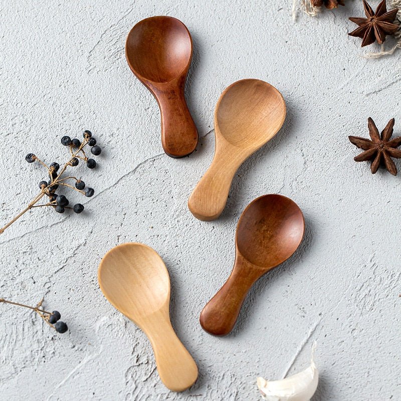 4 Piece Mini Wooden Spoon Set - Cosas y Punto