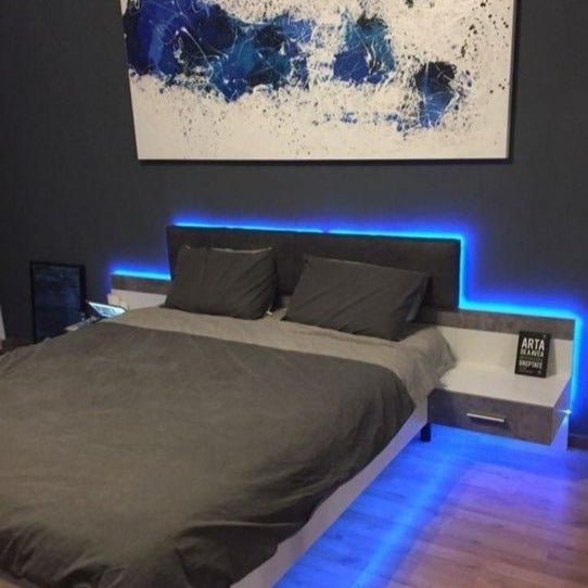 65.6 ft. Color LED Smart Strip Lights (Remote & App control) - Cosas y Punto
