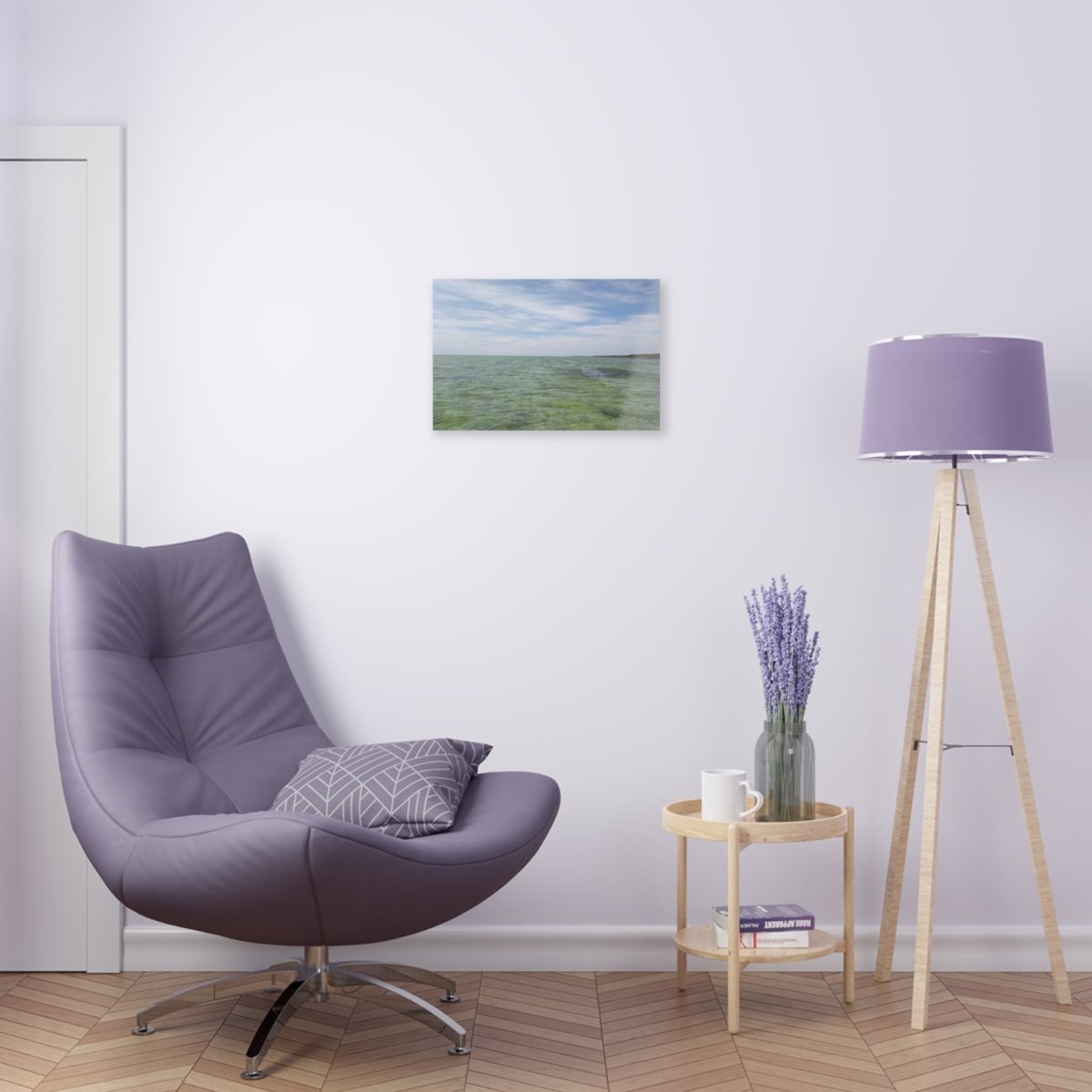 A day in the water on Acrylic Glass Wall Art - Cosas y Punto