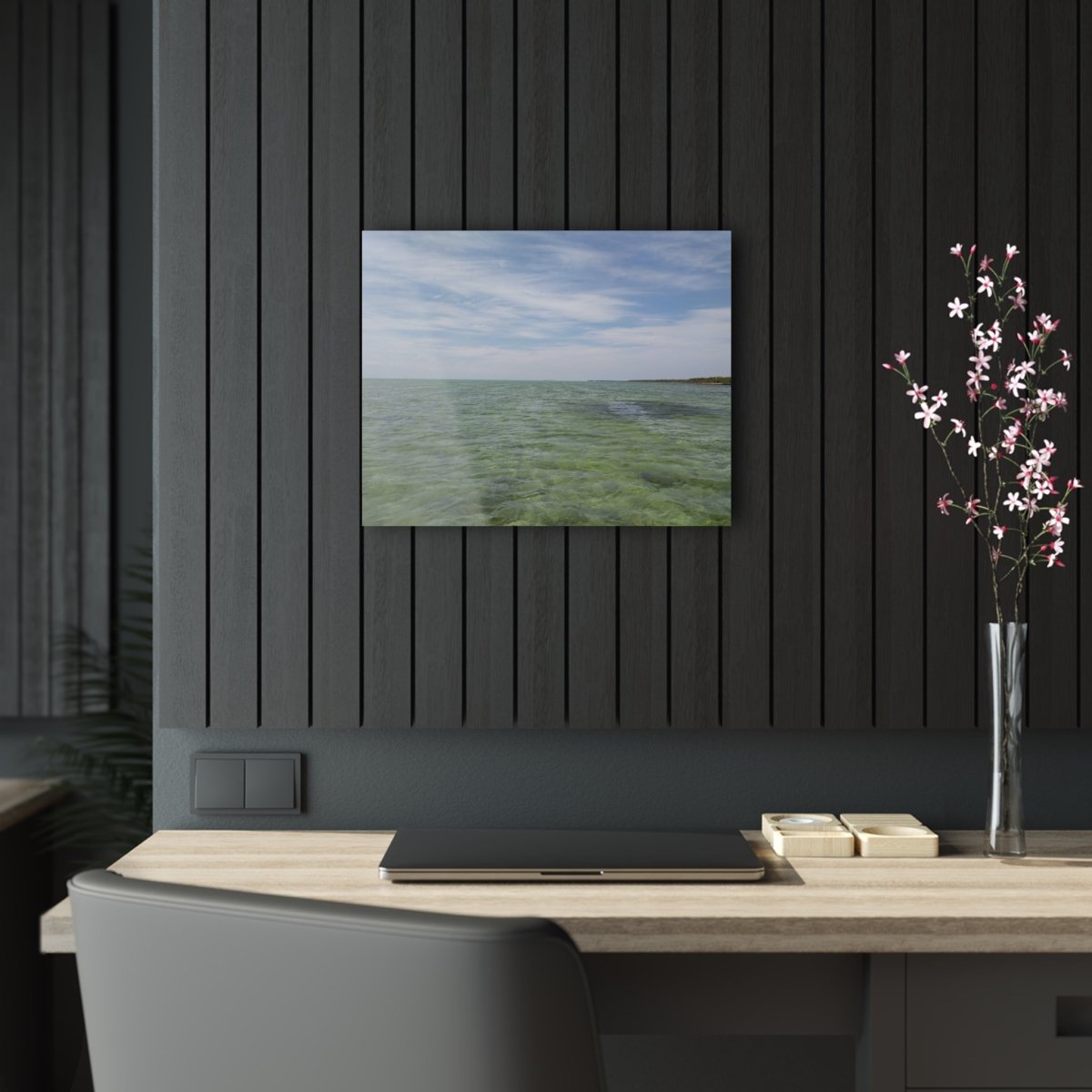 A day in the water on Acrylic Glass Wall Art - Cosas y Punto
