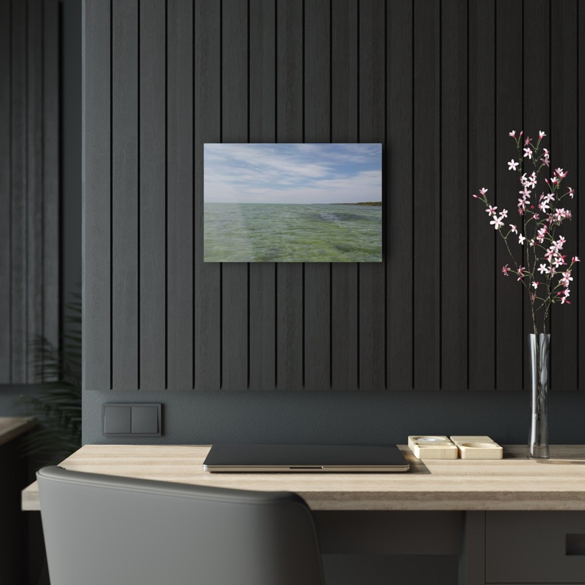 A day in the water on Acrylic Glass Wall Art - Cosas y Punto