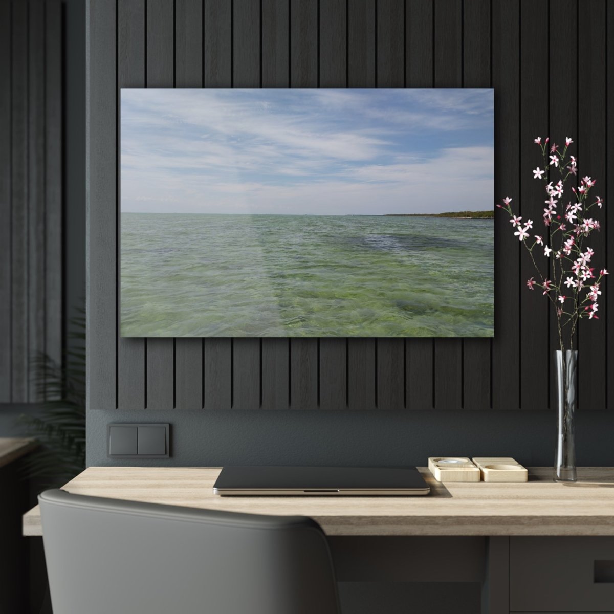 A day in the water on Acrylic Glass Wall Art - Cosas y Punto