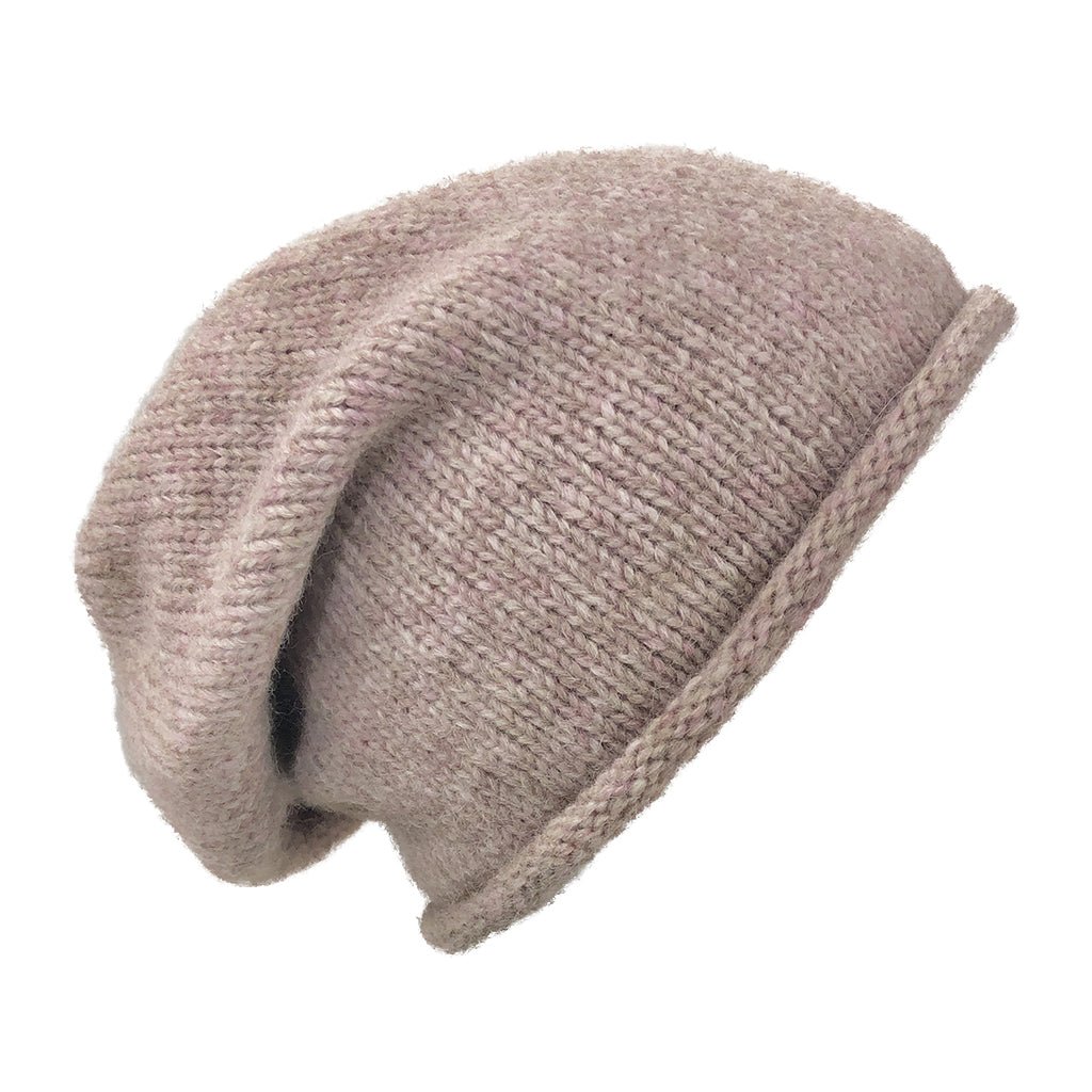 Blush Essential Knit Alpaca Beanie - Cosas y Punto