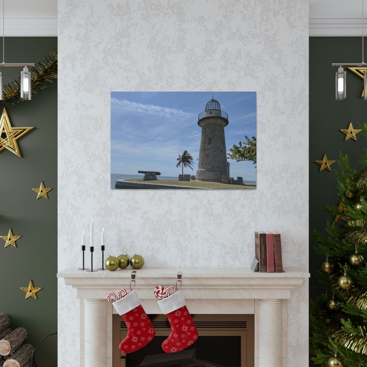 Boca Chita Lighthouse on Canvas - Cosas y Punto