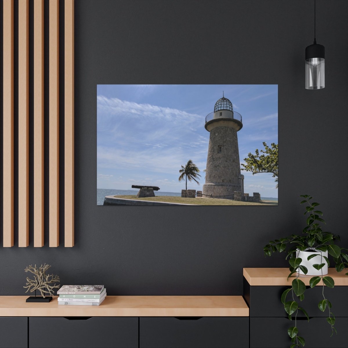 Boca Chita Lighthouse on Canvas - Cosas y Punto