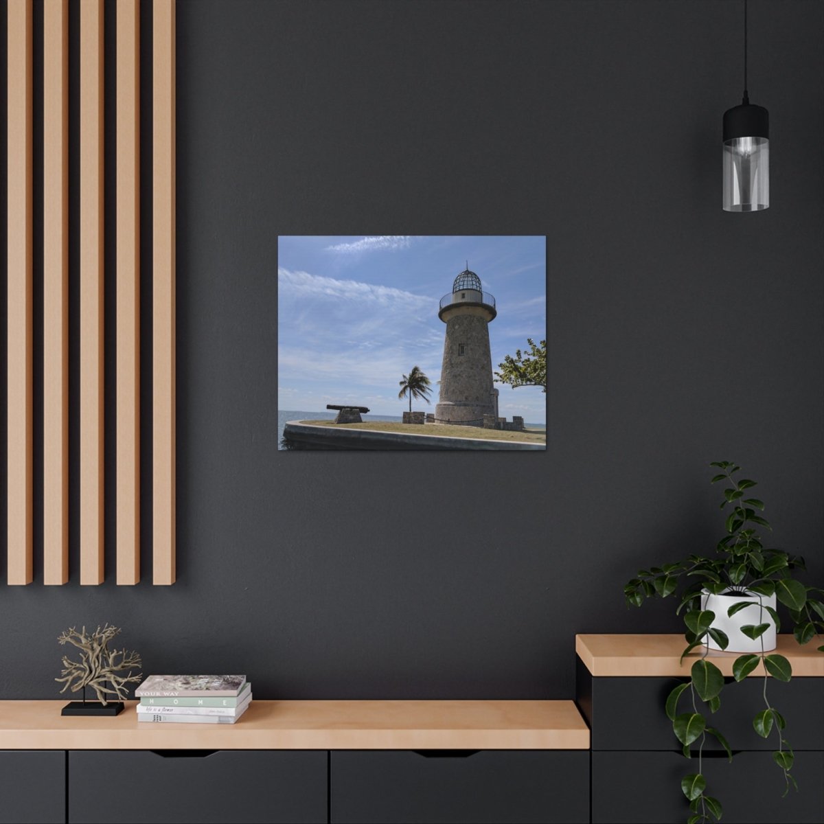 Boca Chita Lighthouse on Canvas - Cosas y Punto