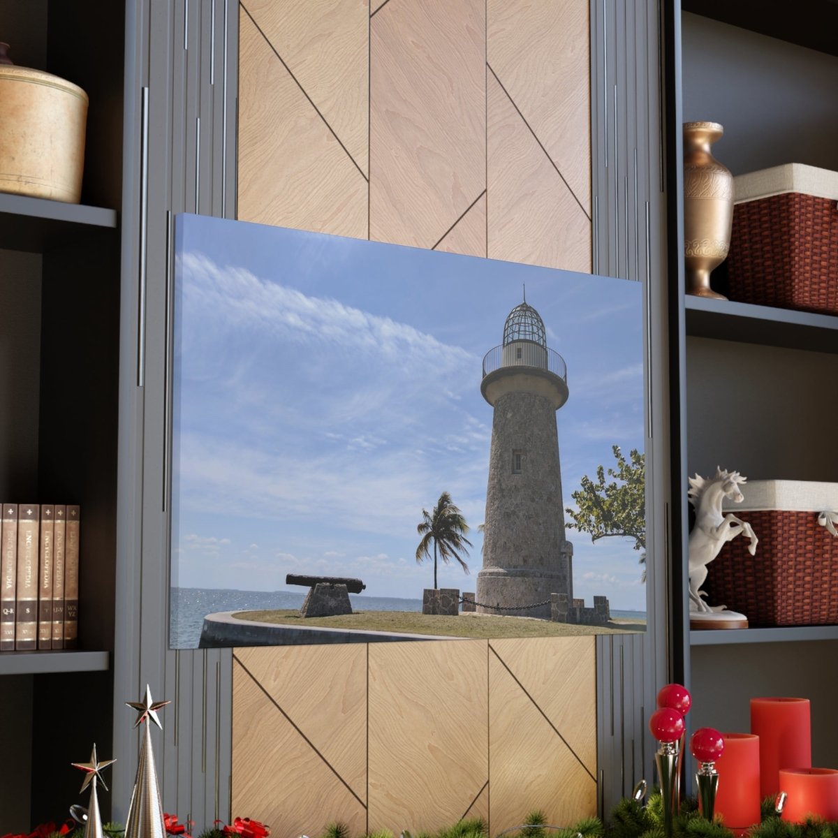 Boca Chita Lighthouse on Canvas - Cosas y Punto