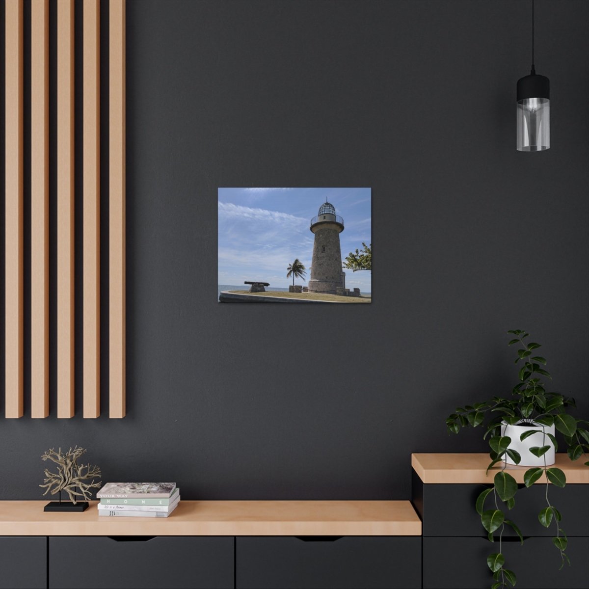 Boca Chita Lighthouse on Canvas - Cosas y Punto