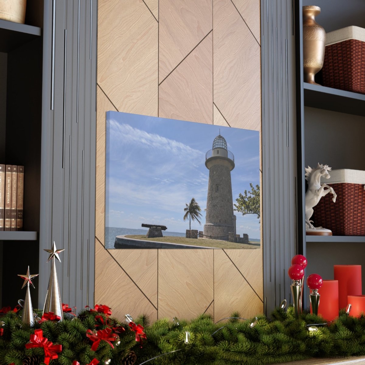 Boca Chita Lighthouse on Canvas - Cosas y Punto