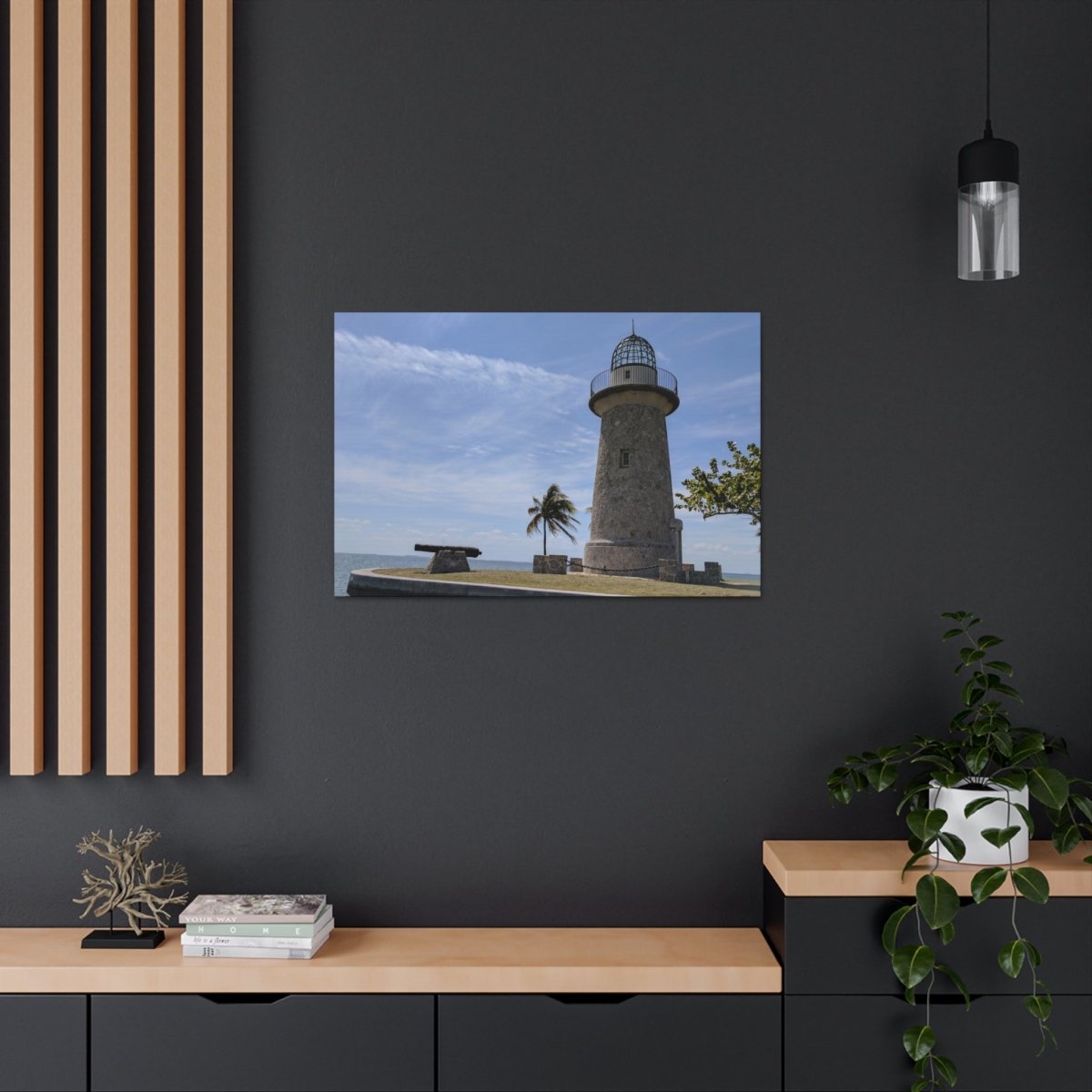 Boca Chita Lighthouse on Canvas - Cosas y Punto