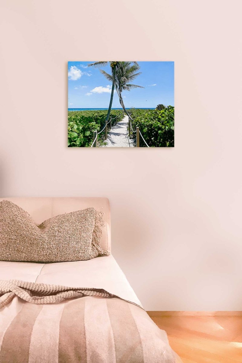 Entering Paradise on Acrylic Glass Wall Art - Cosas y Punto