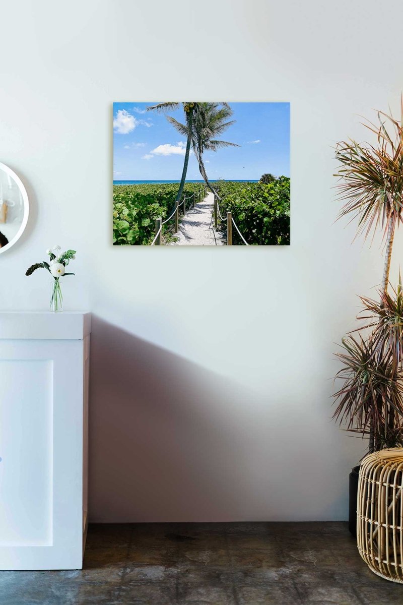 Entering Paradise on Acrylic Glass Wall Art - Cosas y Punto