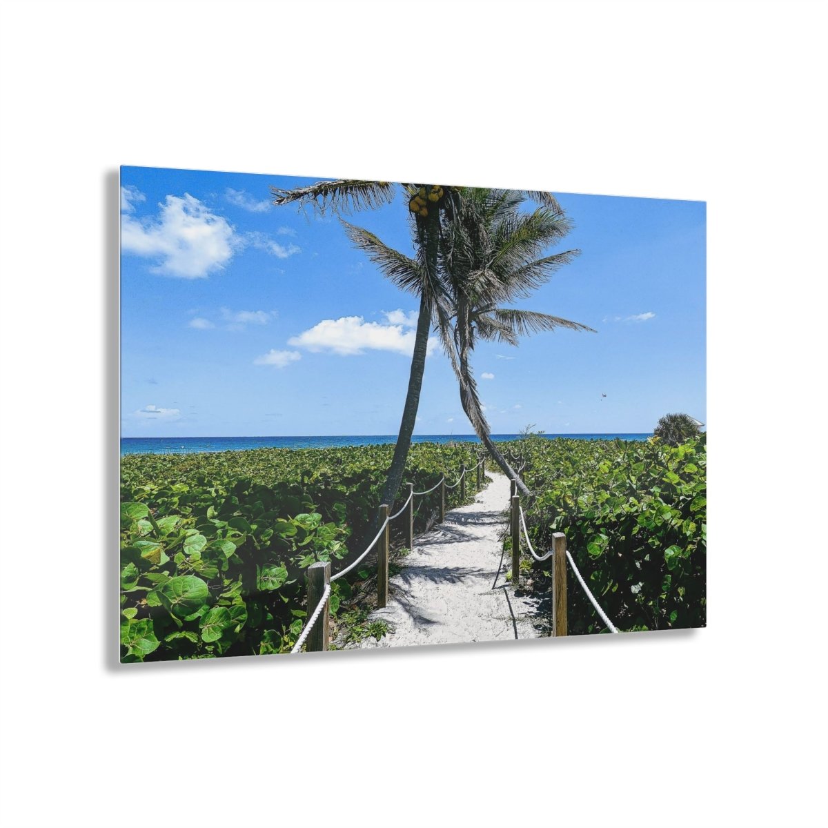Entering Paradise on Acrylic Glass Wall Art - Cosas y Punto