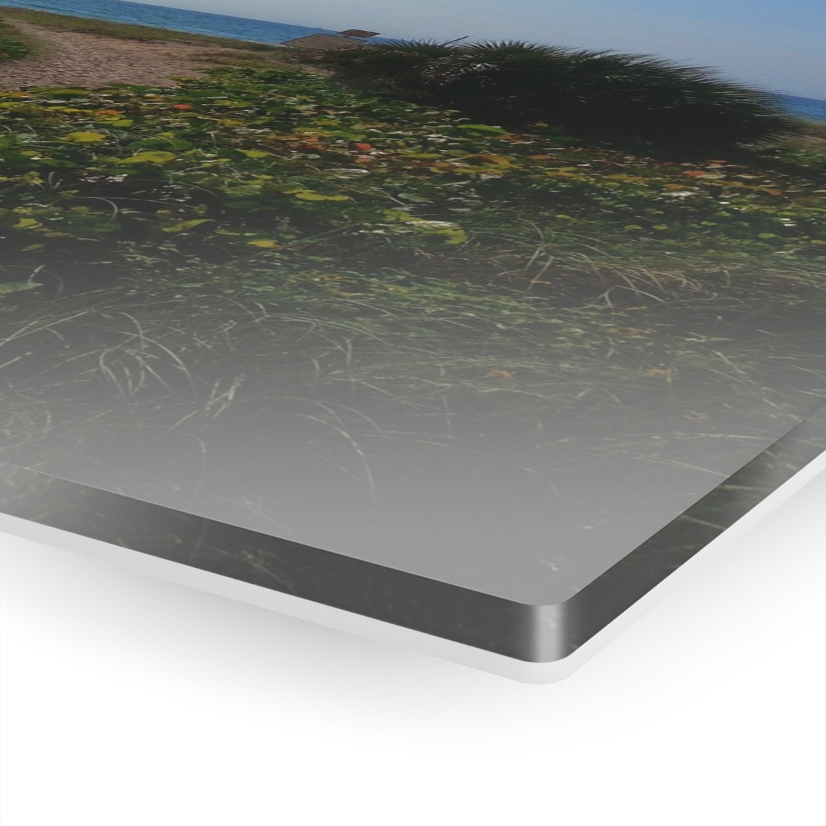 Entering the beach on Acrylic Glass Wall Art - Cosas y Punto
