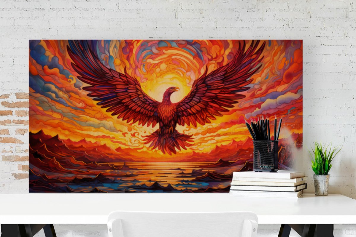Fiery Elegance: The Phoenix Dance - Cosas y Punto
