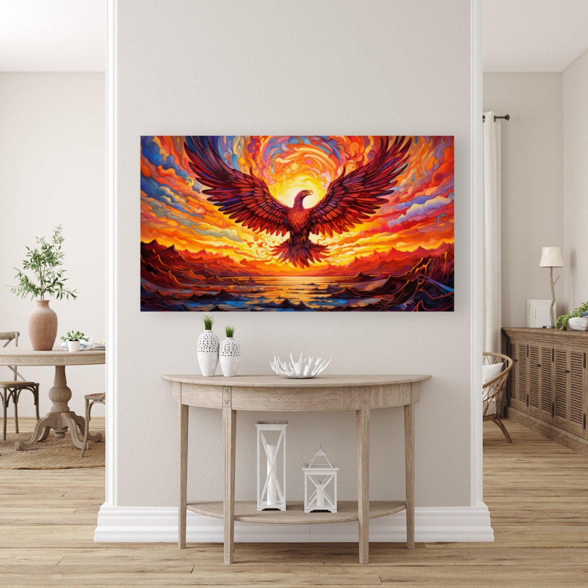 Fiery Elegance: The Phoenix Dance - Cosas y Punto