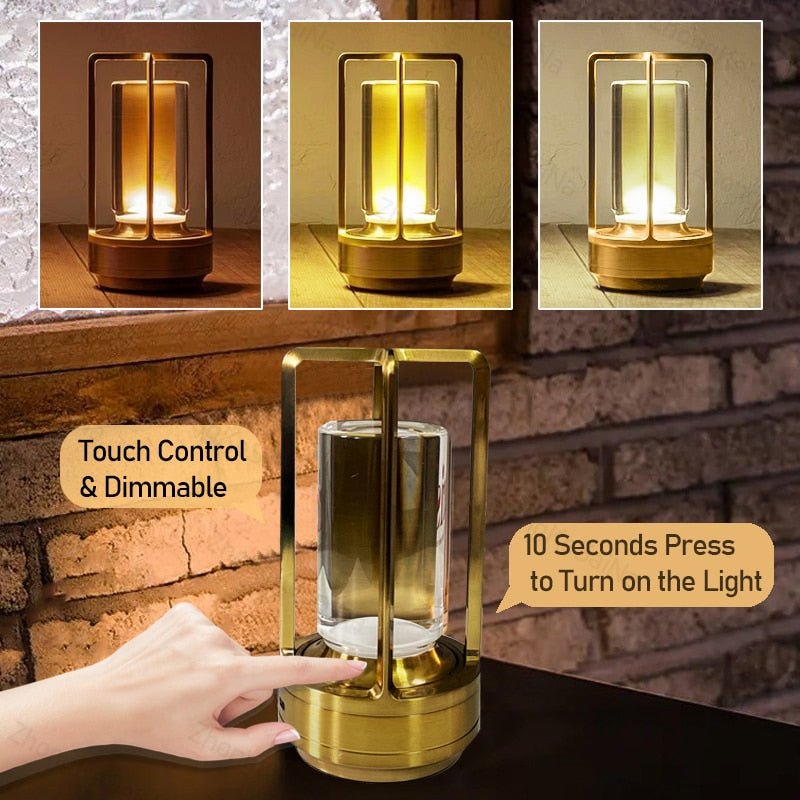 Indoor & Outdoor Cordless Lantern LED Light - Cosas y Punto