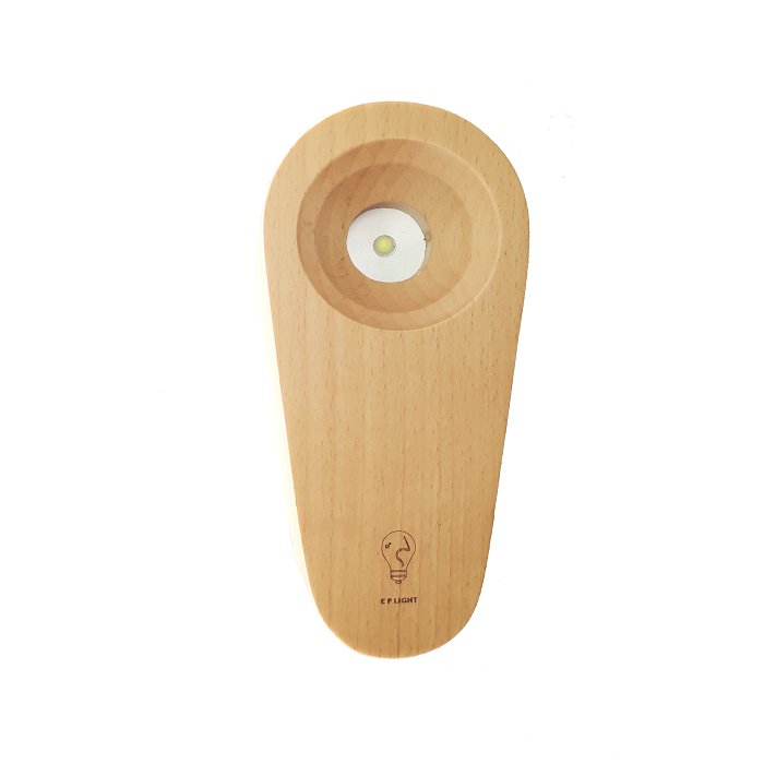 LED Wood Light Base - Cosas y Punto