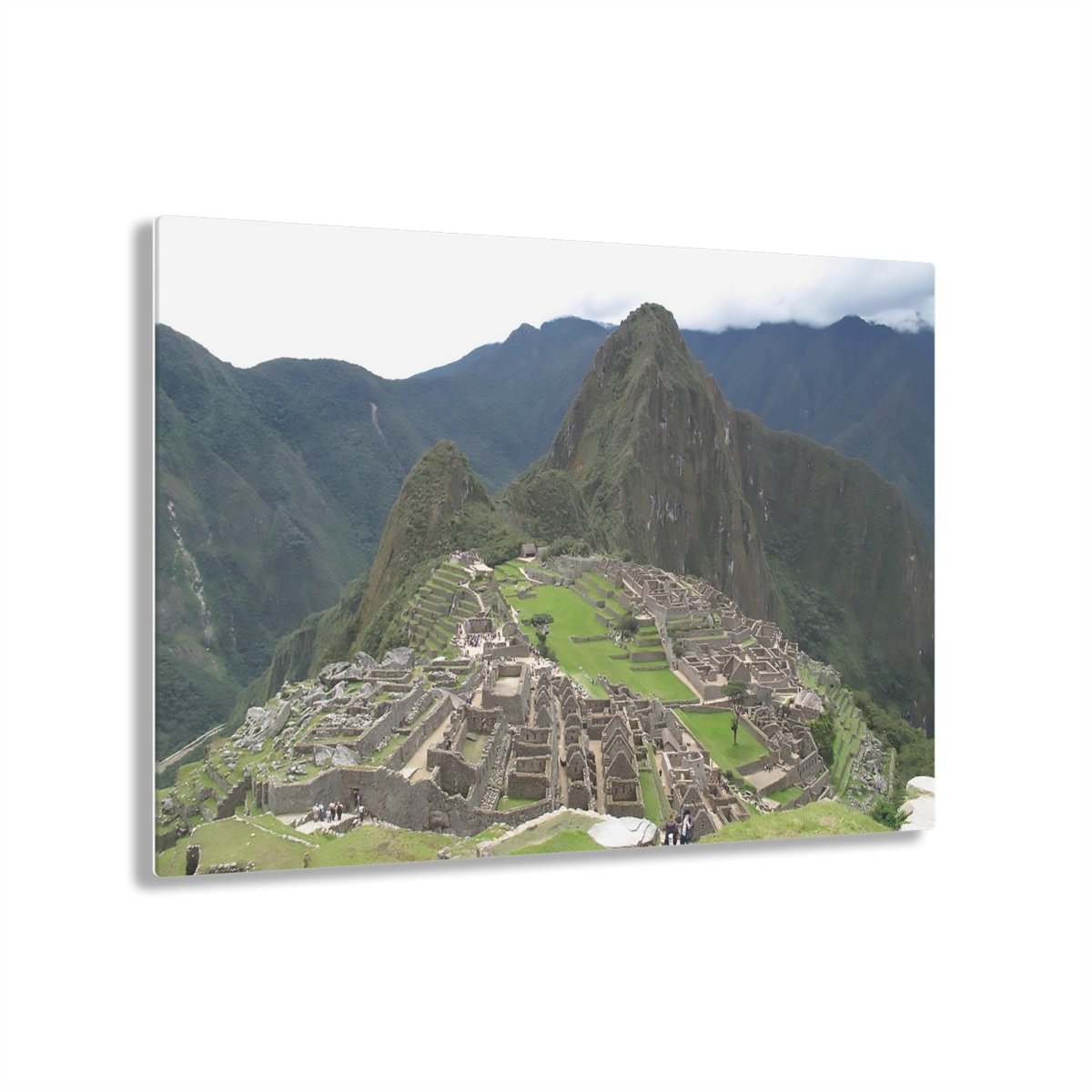 Machu Picchu on Acrylic Glass Wall Art - Cosas y Punto