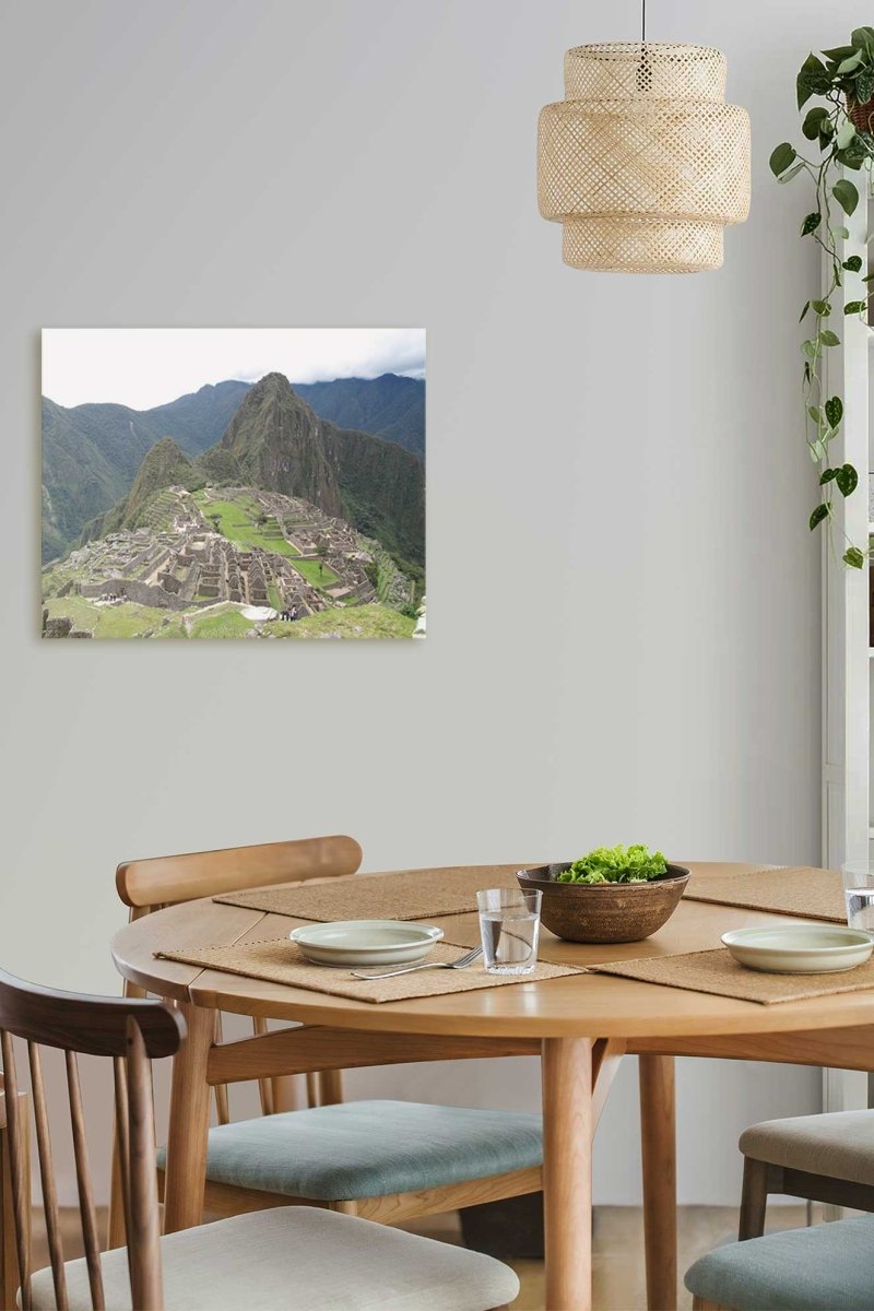 Machu Picchu on Acrylic Glass Wall Art - Cosas y Punto