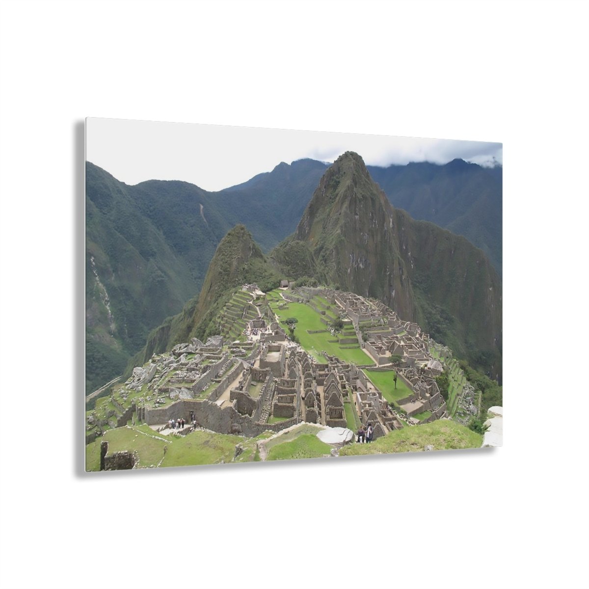 Machu Picchu on Acrylic Glass Wall Art - Cosas y Punto