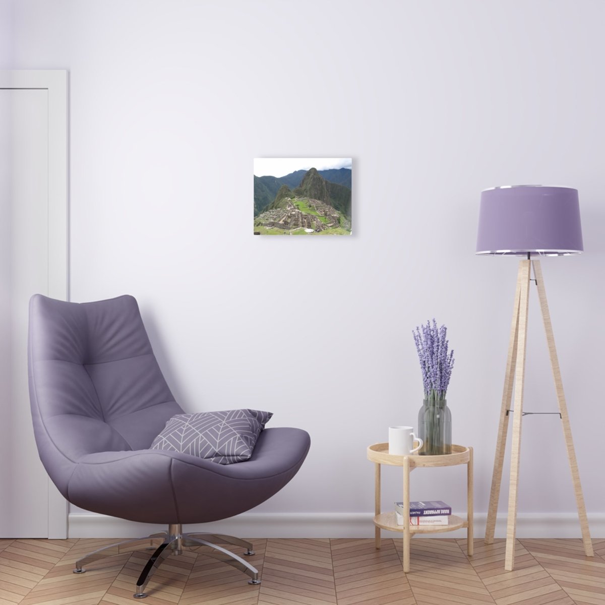 Machu Picchu on Acrylic Glass Wall Art - Cosas y Punto