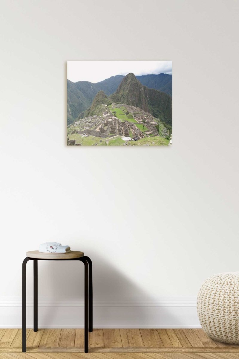 Machu Picchu on Acrylic Glass Wall Art - Cosas y Punto