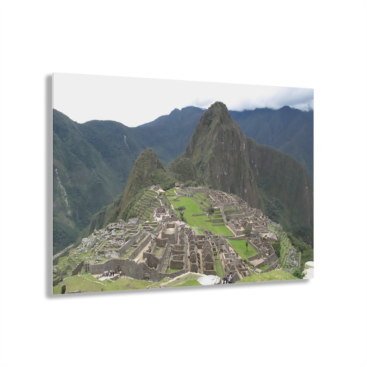 Machu Picchu on Acrylic Glass Wall Art - Cosas y Punto
