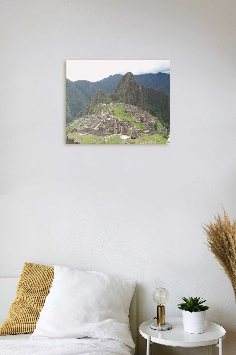 Machu Picchu on Acrylic Glass Wall Art - Cosas y Punto