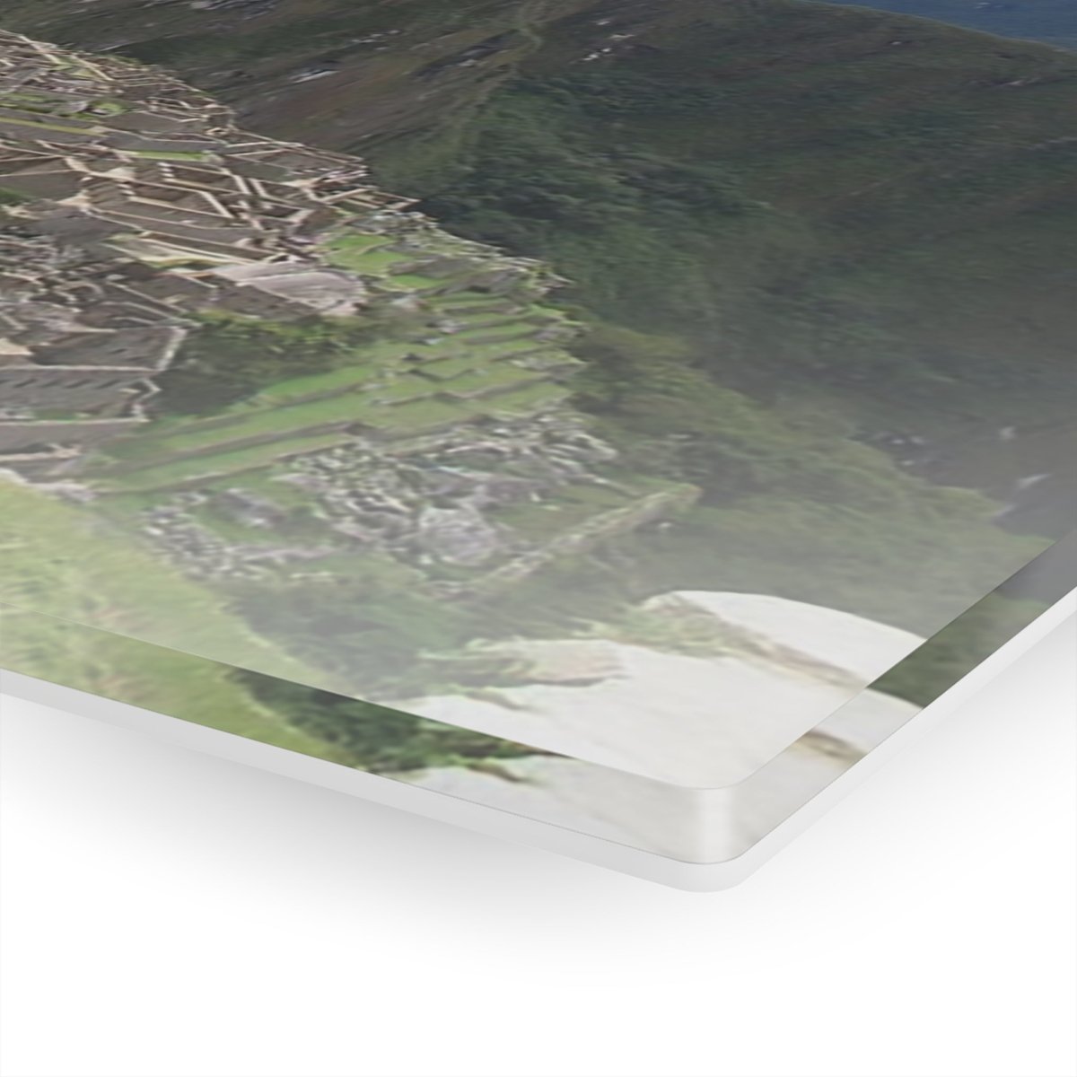 Machu Picchu on Acrylic Glass Wall Art - Cosas y Punto