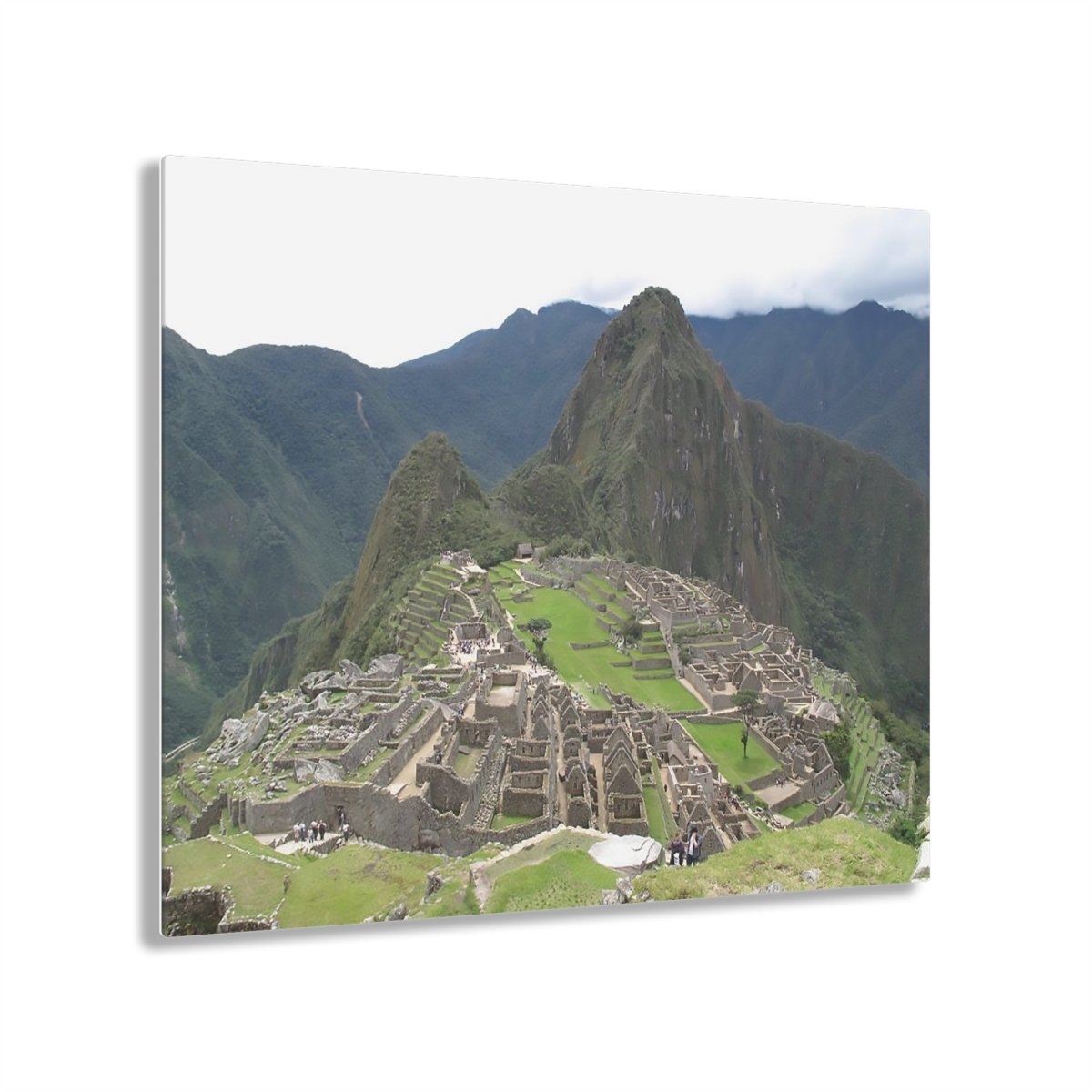 Machu Picchu on Acrylic Glass Wall Art - Cosas y Punto
