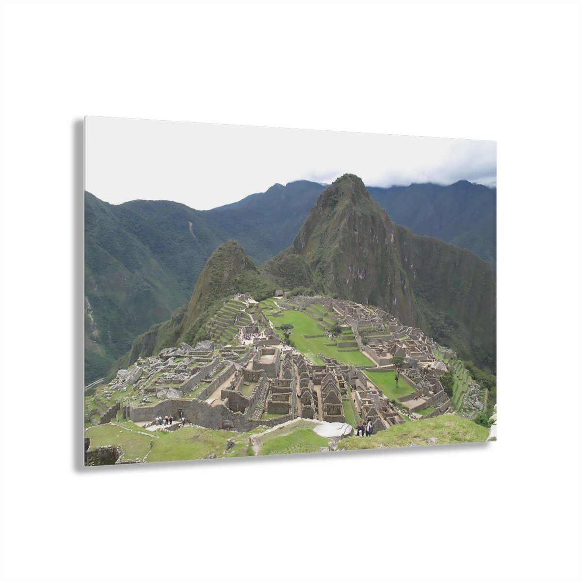 Machu Picchu on Acrylic Glass Wall Art - Cosas y Punto