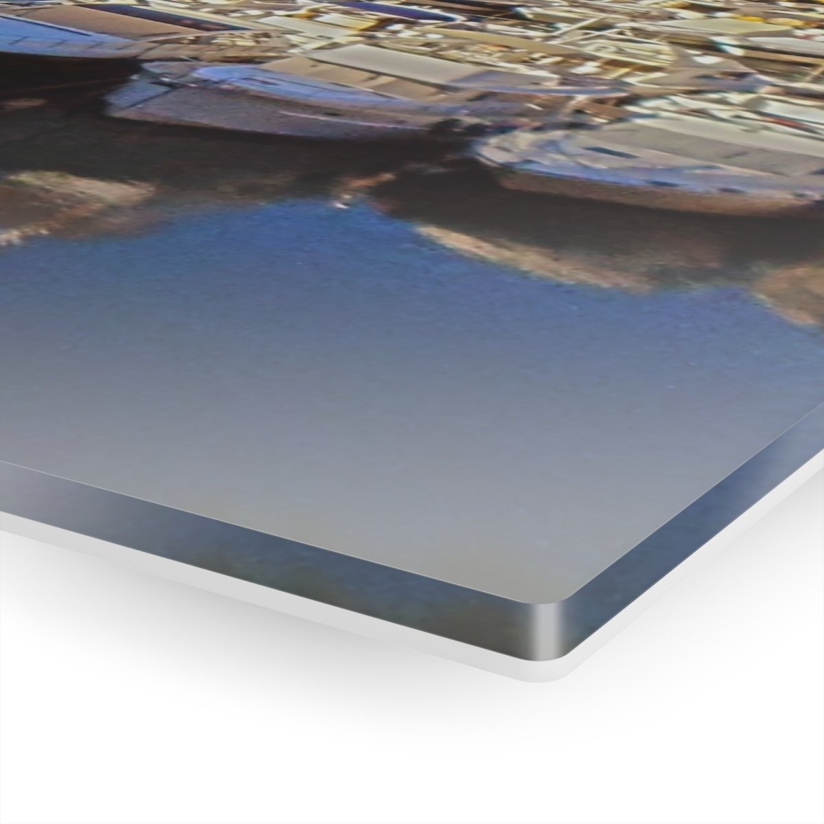 Marina in Maratea Bay on Acrylic Glass Wall Art - Cosas y Punto