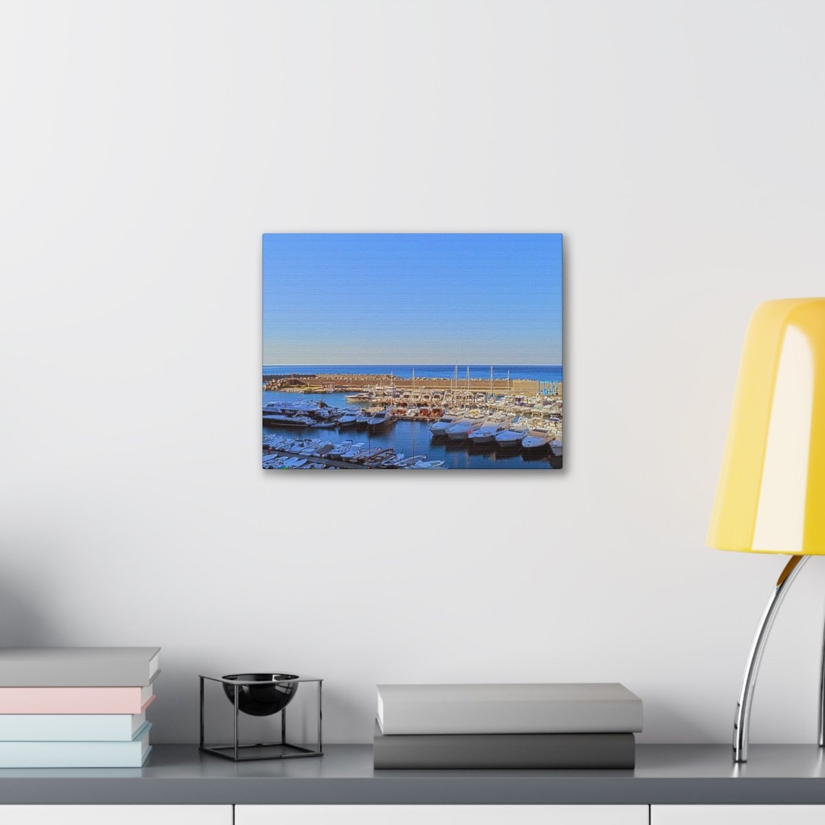 Marina in Maratea Bay on Canvas - Cosas y Punto