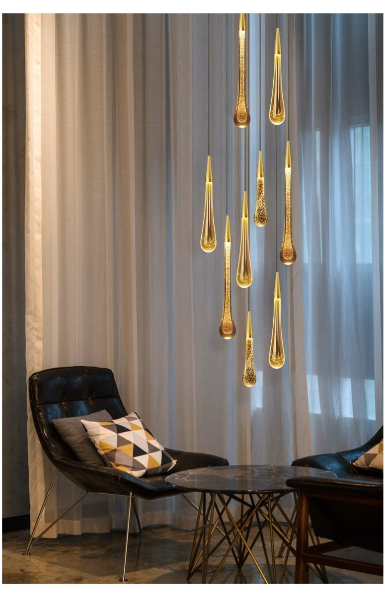 Modern Waterdrop Chandelier - Cosas y Punto