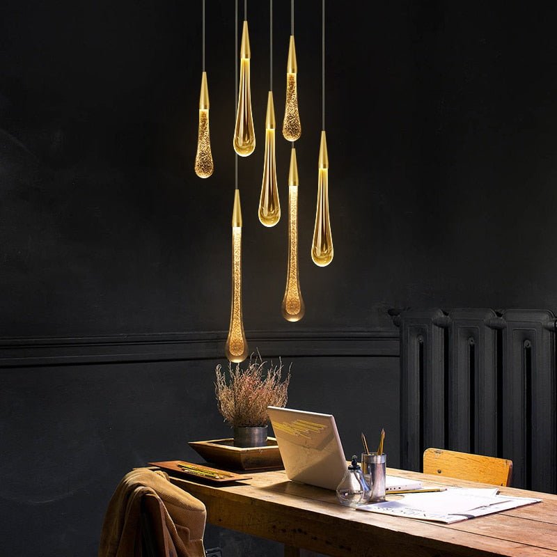 Modern Waterdrop Chandelier - Cosas y Punto