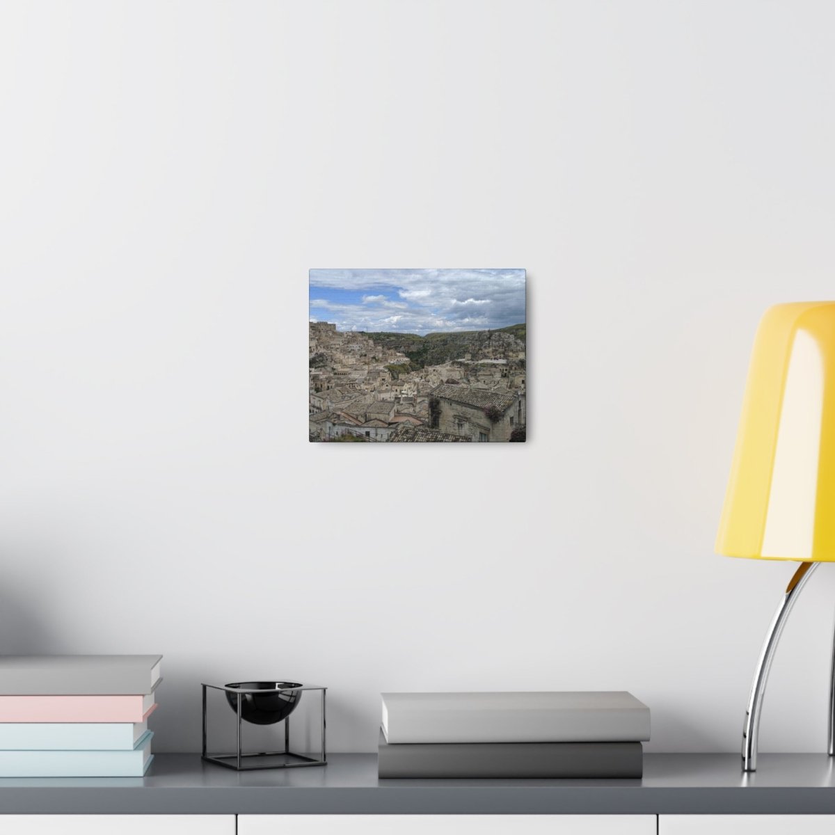 Overlooking Sassi di Matera on Canvas - Cosas y Punto