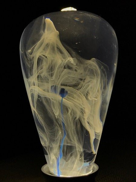 Resin LED Lightbulb - Blue-drop - Cosas y Punto