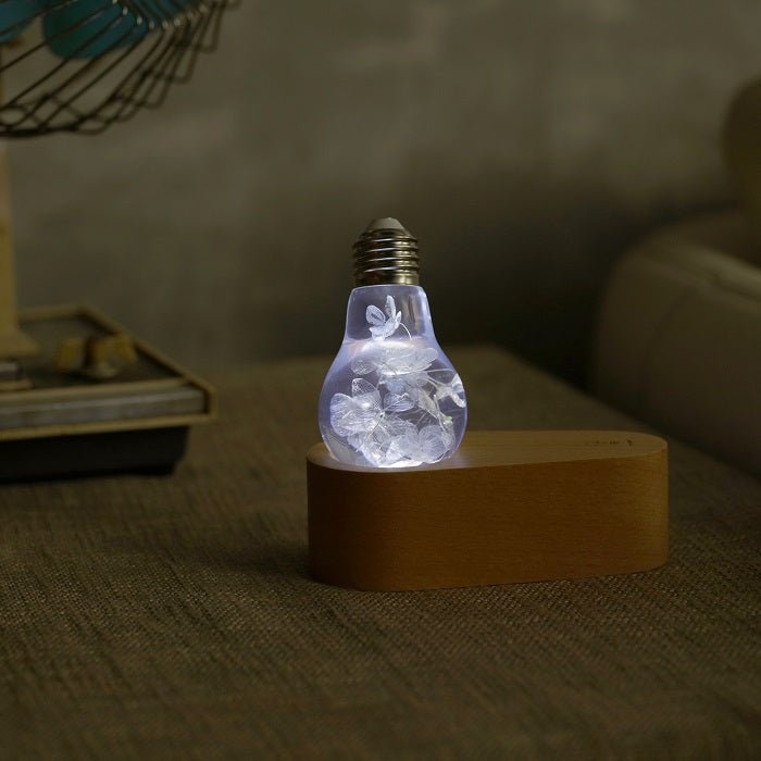 Resin LED Lightbulb Gift Set - 3-Pack LED Lights - Yellow, Pink and Blue - Cosas y Punto
