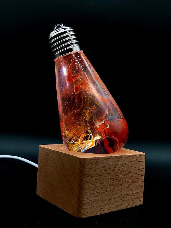 Resin LED Lightbulb - Nebula - Cosas y Punto
