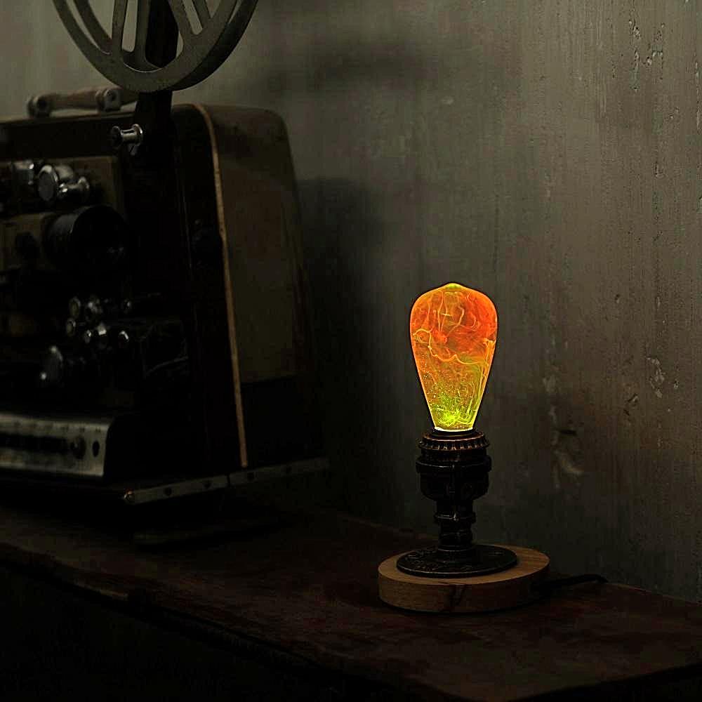 Resin LED Lightbulb - Nebula - Cosas y Punto