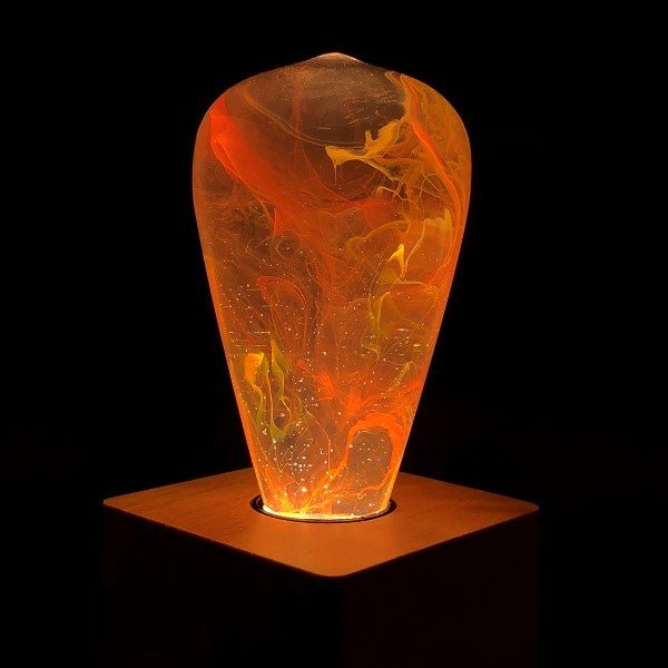 Resin LED Lightbulb - Nebula - Cosas y Punto