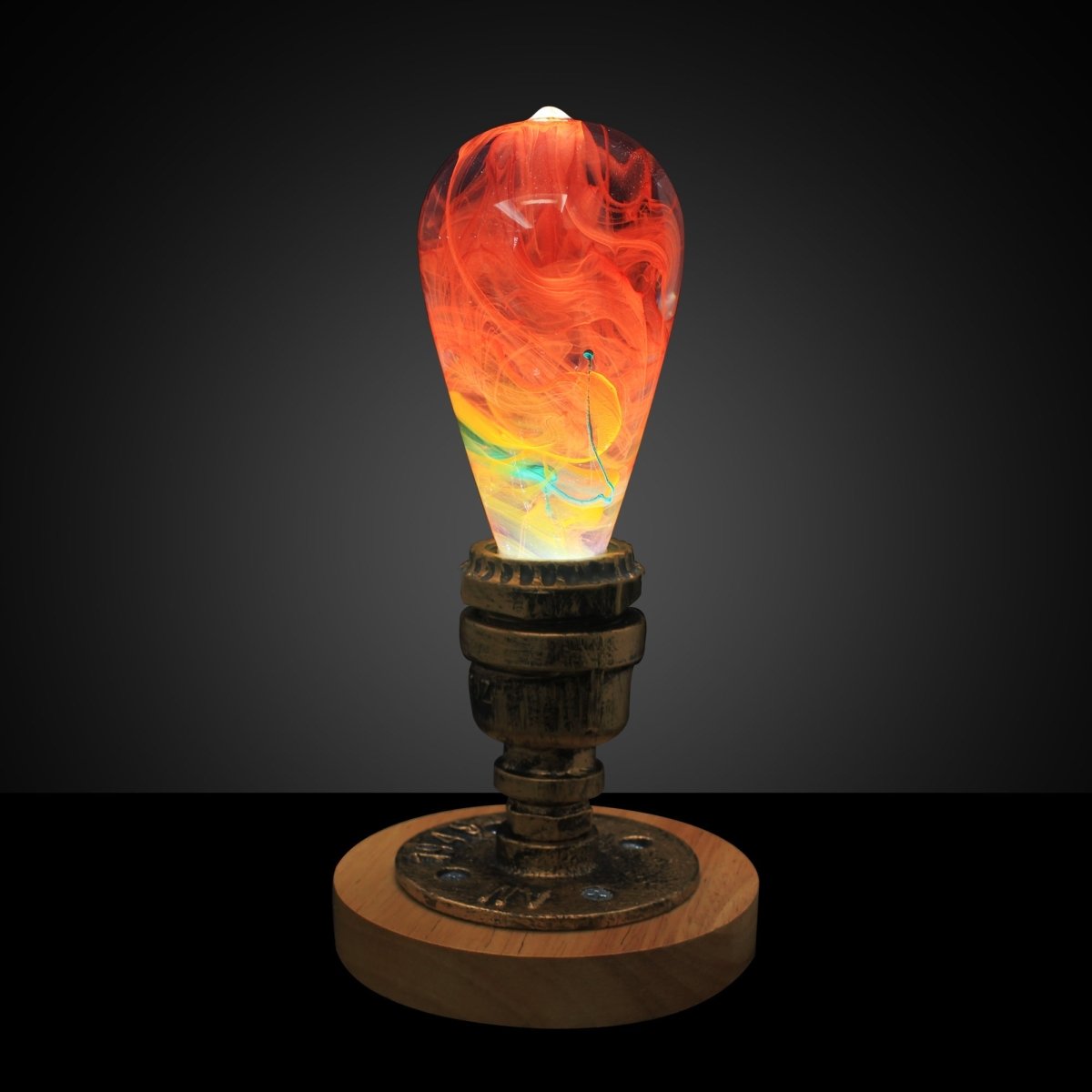 Resin LED Lightbulb - Nebula - Cosas y Punto