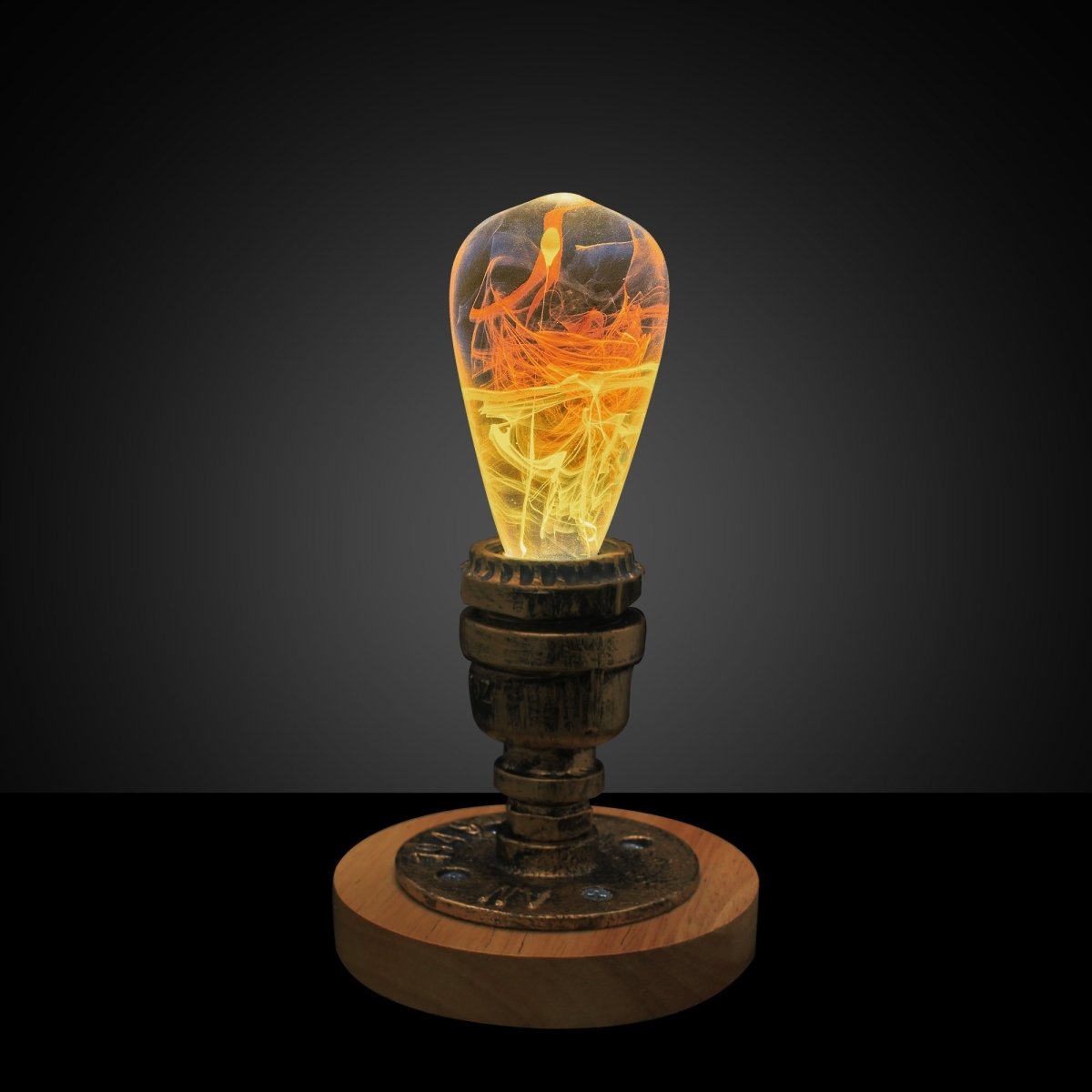 Resin LED Lightbulb - Solar Corona - Cosas y Punto