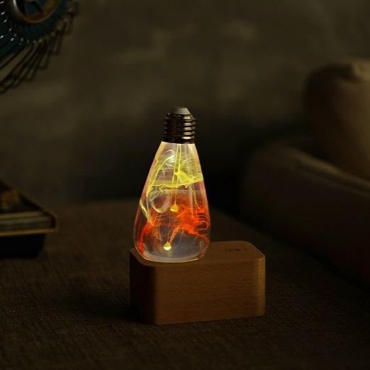 Resin LED Lightbulb - Solar Corona - Cosas y Punto