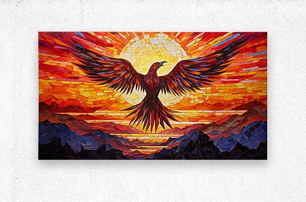 Resurgence of the Phoenix: Fiery Mosaic - Cosas y Punto