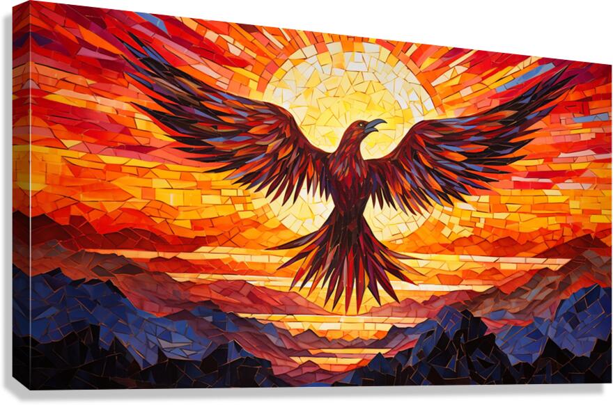 Resurgence of the Phoenix: Fiery Mosaic - Cosas y Punto
